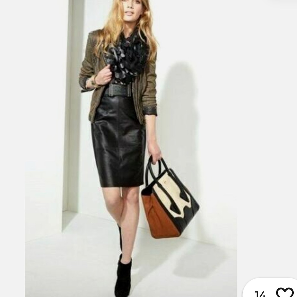 Pour La Victoire Large Butler Gorgeous Leather Tote Handbag. P1250 - Picture 1 of 16